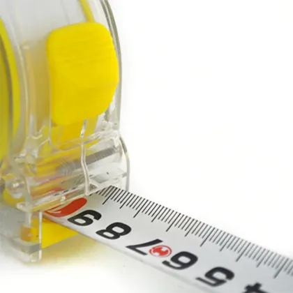 New Abs Clear Case Transparent Measure Tape