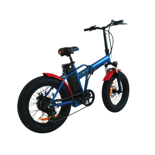 Collapsible small size electric bicycle for women