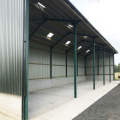 Prefabricated Steel Structure Frame Shed Construction