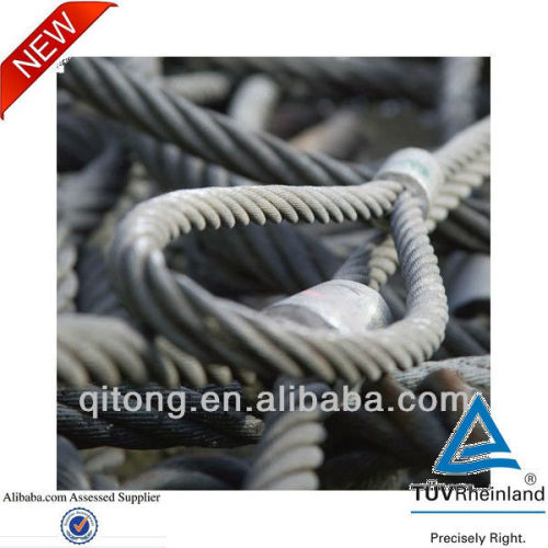 High stength pressed cable sling for crane