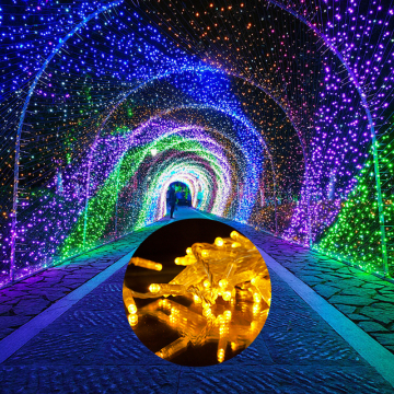 Twinkle Tree Luce Wedding Garland: Waterproof LED Christmas Fairy Lights for Home, Garden, and Outdoor Decor