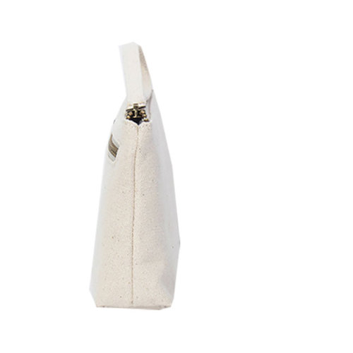 Canvas Leather Women Magazine Clutch Purse Bag