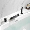 Robinet Spout Bathtub en laiton de pont en laiton