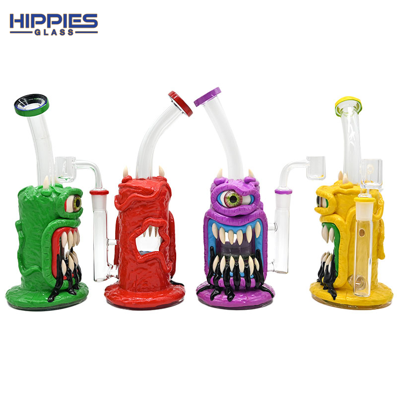 3D Cartoon Dab Rigs with Magma demon