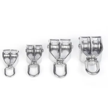 High Quality Stainless Steel Double Sided Pulley
