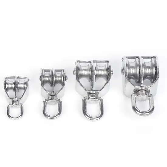 High Quality Stainless Steel Double Sided Pulley