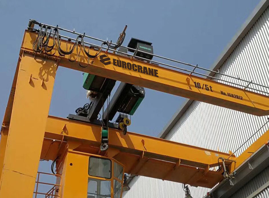 European standard gantry crane 130 ton