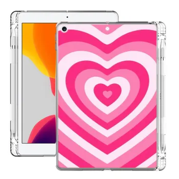 Custom Print Shockproof Clear TPU Tablet Case with Pencil Holder for iPad Air 4/5 (2022)