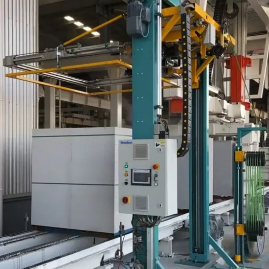 Automatic pallet horizontal strapping machine