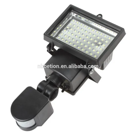 60LED solar motion security light solar sensor wall light for garden wall patio landscape shed