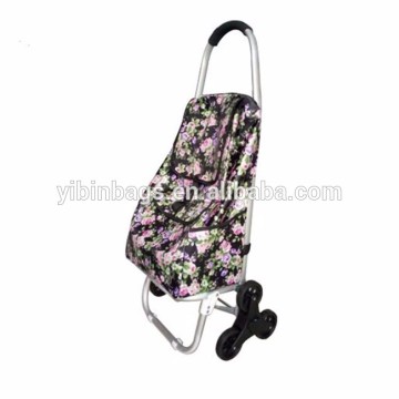 Factory sale high quality cheap aluminium foldable shopping trolley bag