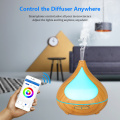 400 ml DELL'AMERICA Smartphone Remote Control Aroma Diffuser