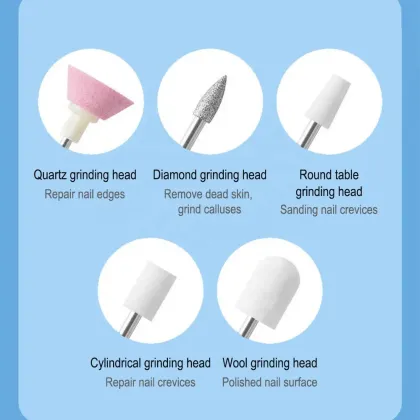 High Speed 18000rpm Professional Electric Nail Drill Machine with USB Charging