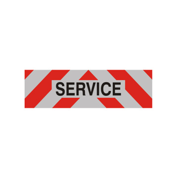 Flat "SERVICE" sign