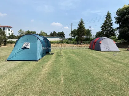 Outwell 6P Family Tent with Awning Porch Extension