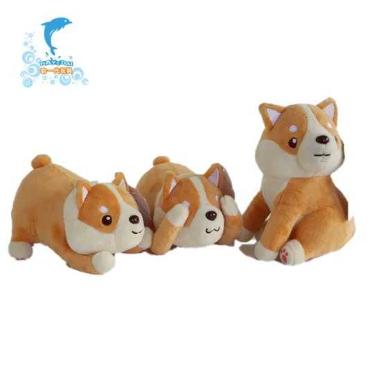 Custom cute puppy soft customized Plush puppy dog toys stuffed animal wholesale