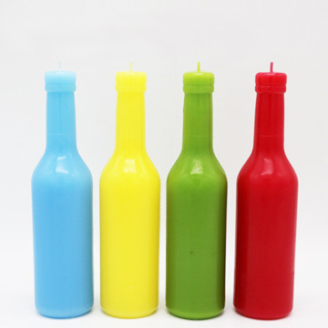 party decoration beer bottle paraffin wax scented candle