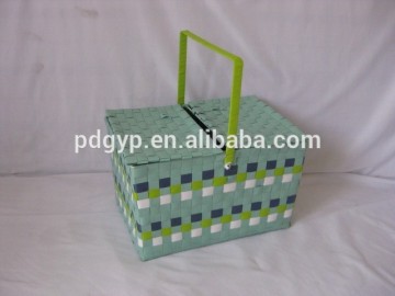 New Hot Factory Plastic Picnic Basket