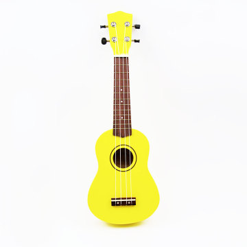 Colorful wood fingerboard soprano shines ukulele