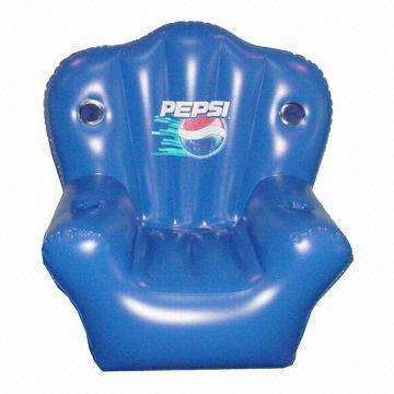 Inflatable Sofa with 0.3mm PVC Thickness, Sized 39 Inches, Available in Various Colors