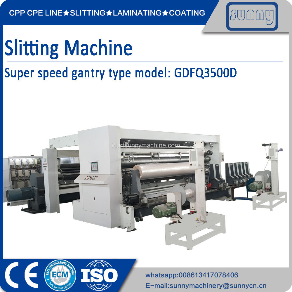 Jumboo Roll Slitting Machine