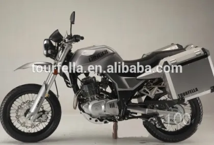 Motorcycle aluminum side case 29L for Qingqi QM200