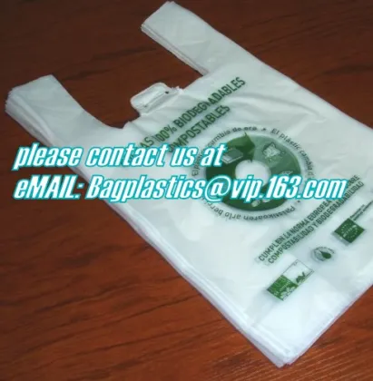 BIO BAGS, COMPOSTABLE SACKS, CORN BAGS, CORN STARCH BAGS