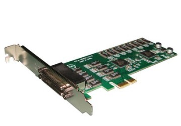 Industrial Class Low Profile Pcie 16-Port Serial Controller Card for Server