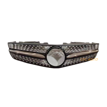 R230 Diamond Front Modified Tuning Grill untuk Mercedes Benz SL Kelas R230 Body Kit 2010-2012
