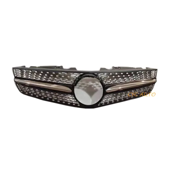 R230 Diamond Front Modified Tuning Grill for Mercedes Benz SL Class R230 Body Kit 2010-2012
