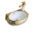 High Quality Wall Hung Small Size Corner Sink