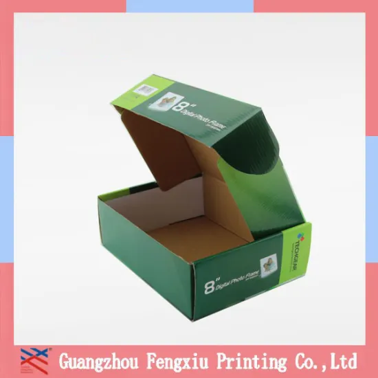 luxury custom logo cardboard paper packaging box corrugated packaging box