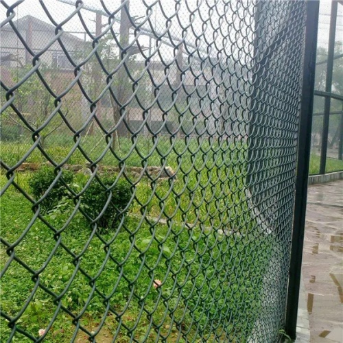 Chain Link Fence Post PVC COATED CHAIN LINK FENCE Manufactory