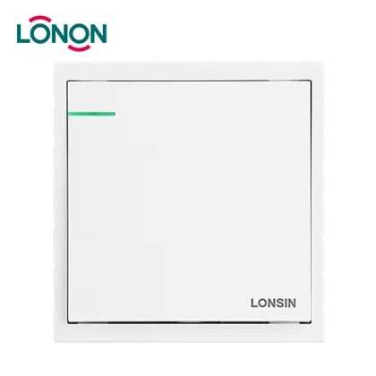 London Brand Two Way Wall Switch Socket