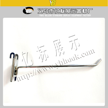 Functional retail store fixtures for gridwall display hooks