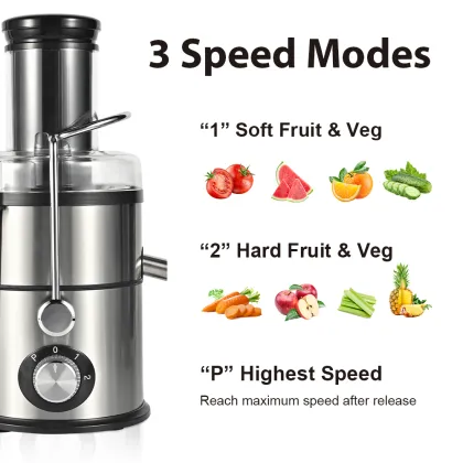 High Power Electric Orange Fruit Juice Extractor for S/S Kitchen - Factory OEM