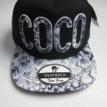 Novo Estilo 3D bordado Hip Hop Snapback Cap