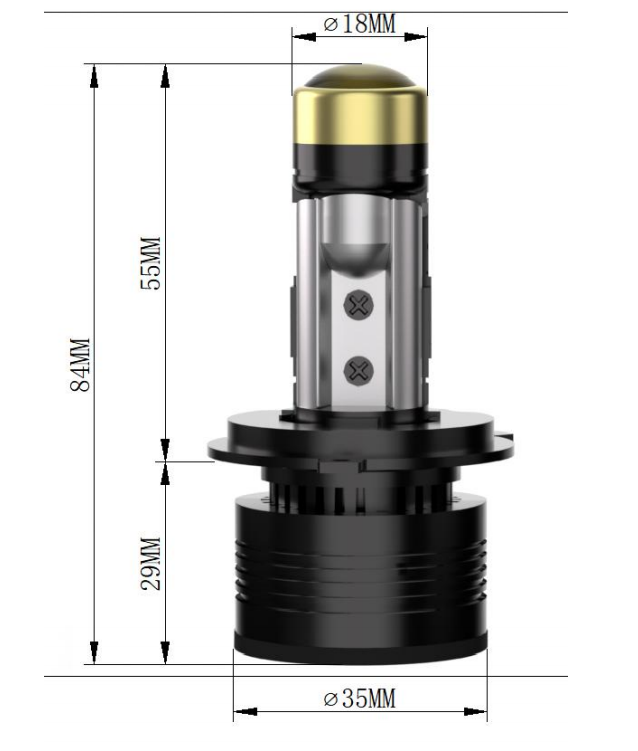 Farol de alta potência LED Y11