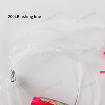LETOYO 36" Offshore Fishing Spreader Bar Kit with Squids and Trolling Birds