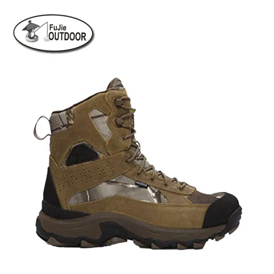 Mens Waterproof Lightweight Hiking Boots - Tactical Durable Combat Shoes 6 Inches