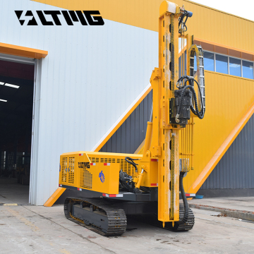 High-Efficiency Solar-Powered Hydraulic Diesel Engine Screw Impact Hammer for Steel Pipe Pile Driving in Photovoltaic Applications