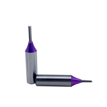 CNC เราเตอร์บิต 4mm 2 flutes tct สำหรับเครื่องทำงานไม้