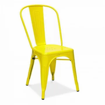 Traditional Chromed Steel Base Event Modern Dining Chair