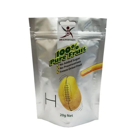 Custom Printed Resealable Plastic Food Packaging Bags - Doypack
