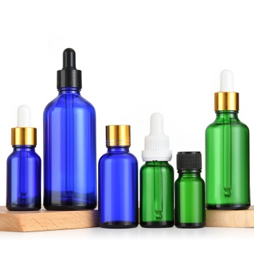 Aangepaste lege glazen mat serum en essentiële oliedruppeldlessen - 10 ml tot 120 ml