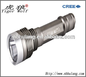 3.7V rechargeable led tactic flashlights aluminum torch light