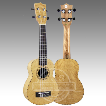 Arched Back 21'' Birds Eyes Maple Soprano Ukulele