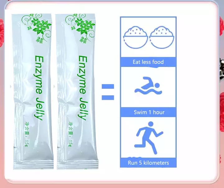 OEM/ODM Natural Body slim Enzyme Jelly Sticks Diet Slimming Detox Jelly Vegan Detox Slim Probiotic Jelly stick