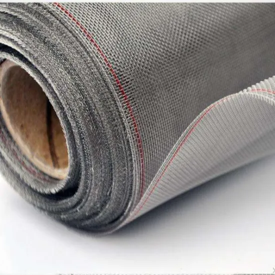 Alkali-Resistant Ultra Fine Knitted 316L Stainless Steel Mesh Screen