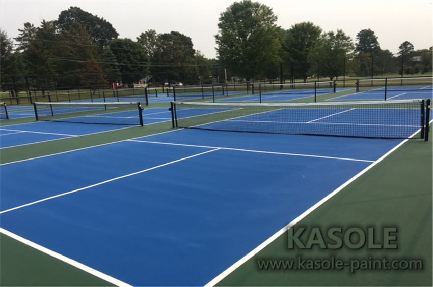 Tennis court Acrylic sports flooring China Manufacturer